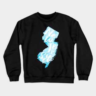 Blue New Jersey Crewneck Sweatshirt